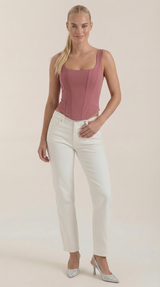 Eloise | Top estilo corsé