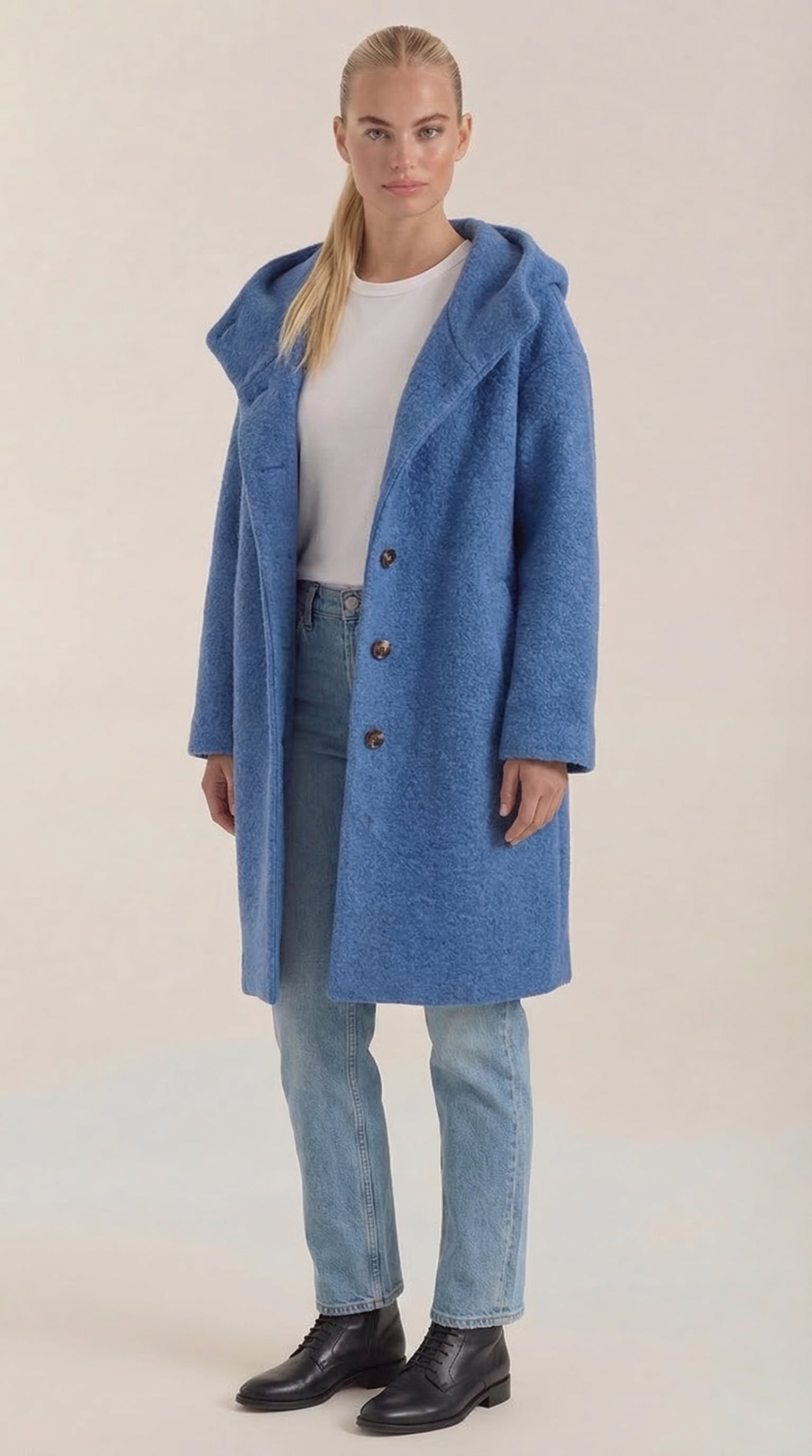 Meredith | Abrigo Largo con Capucha