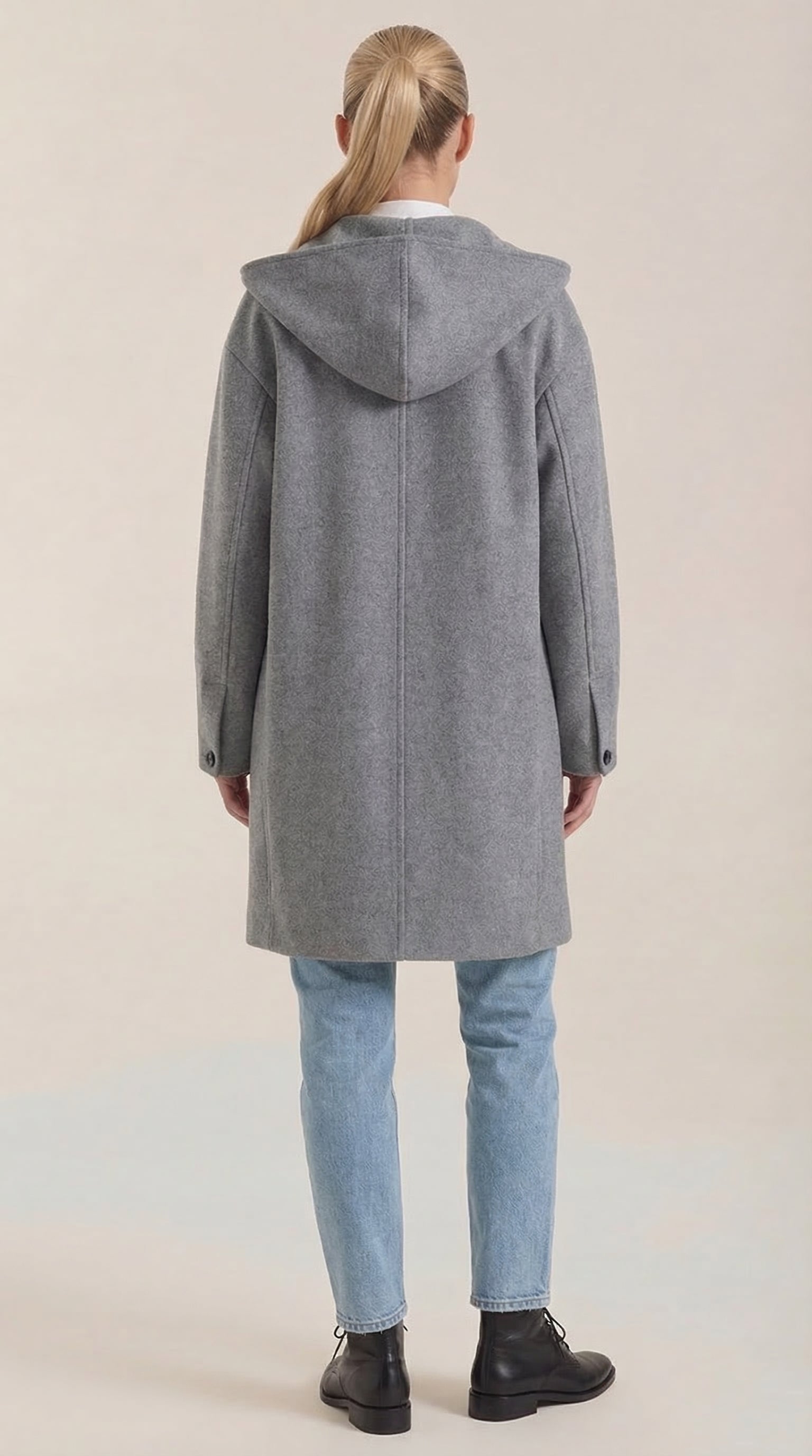 Meredith | Abrigo Largo con Capucha