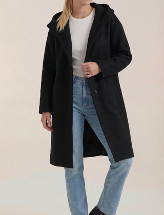 Meredith | Abrigo Largo con Capucha