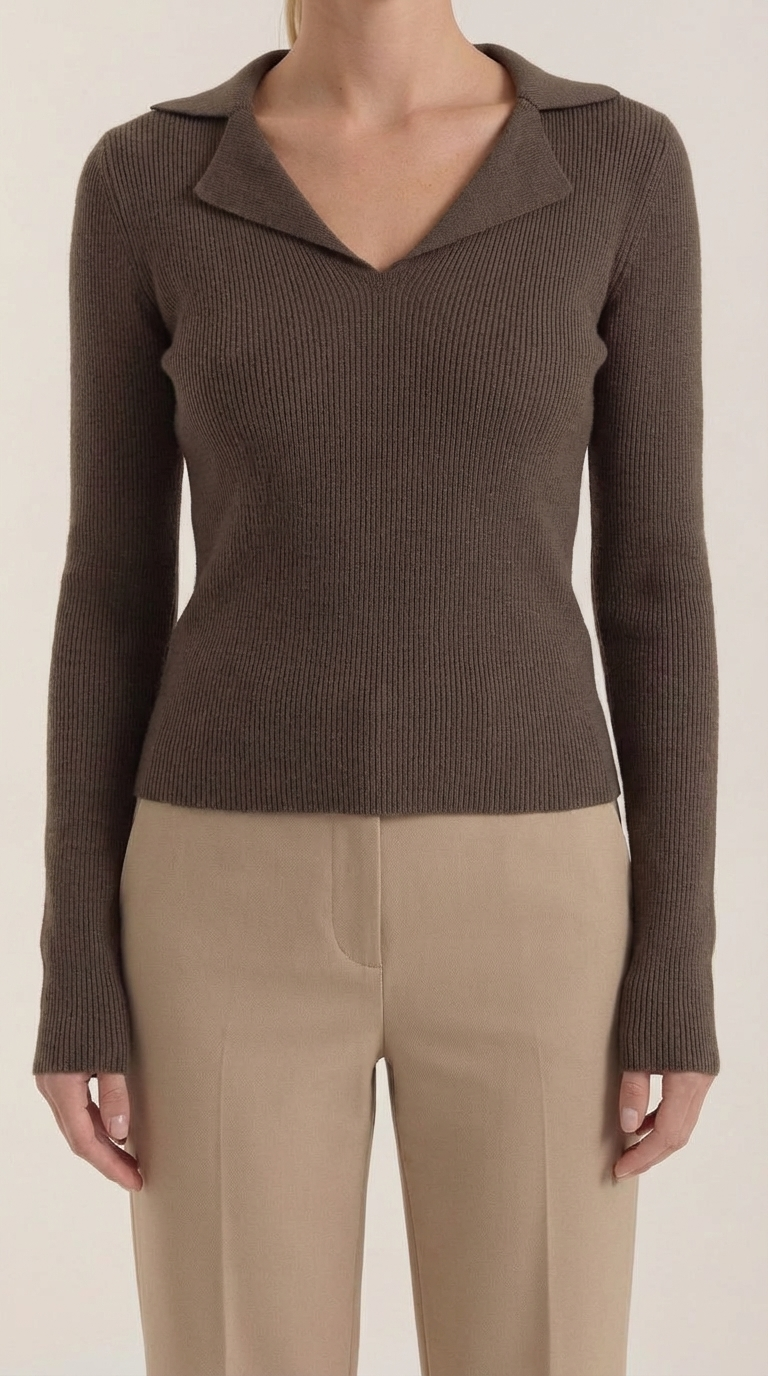 Sonia | Suéter con Cuello Elegante