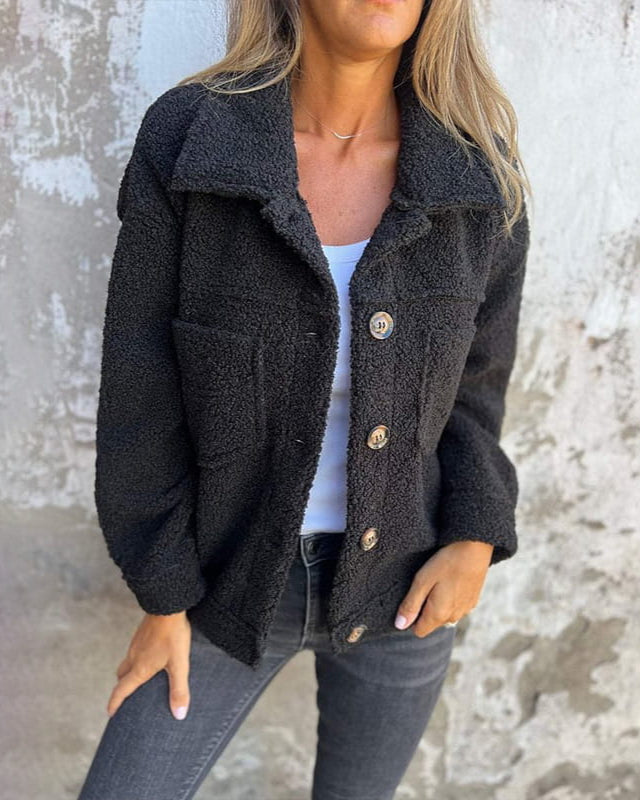 Alizée | Acogedora chaqueta de botones