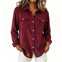 Camisa con Botonadura y Bolsillos con Tapa
