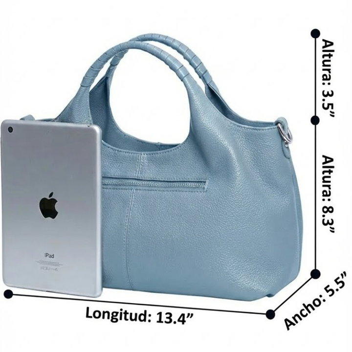 Bolso | De hombro de cuero elegante