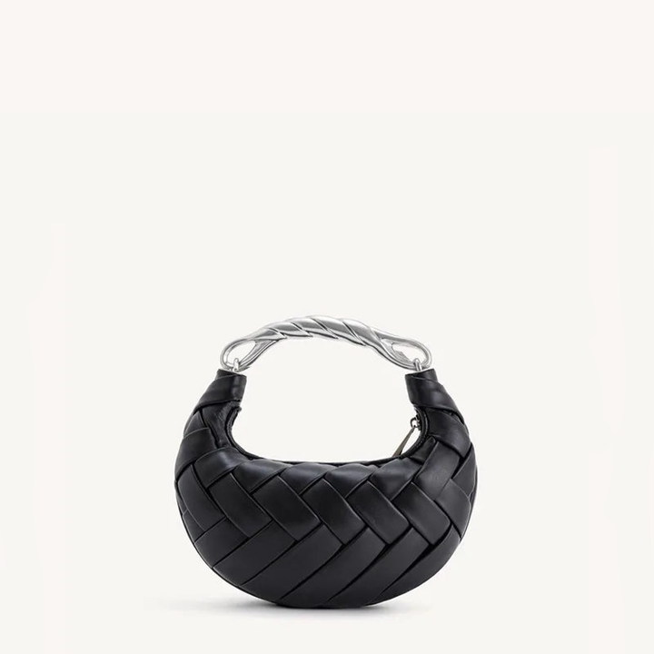 AURORA | Mini bolso trenzado de diseño escultórico