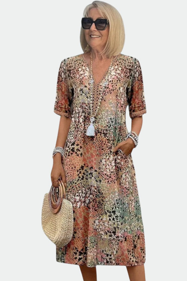 LINA | Vestido ligero con escote en V